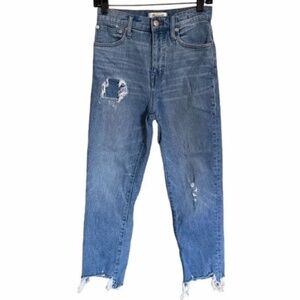 Madewell Classic Medium Wash Straight Jeans